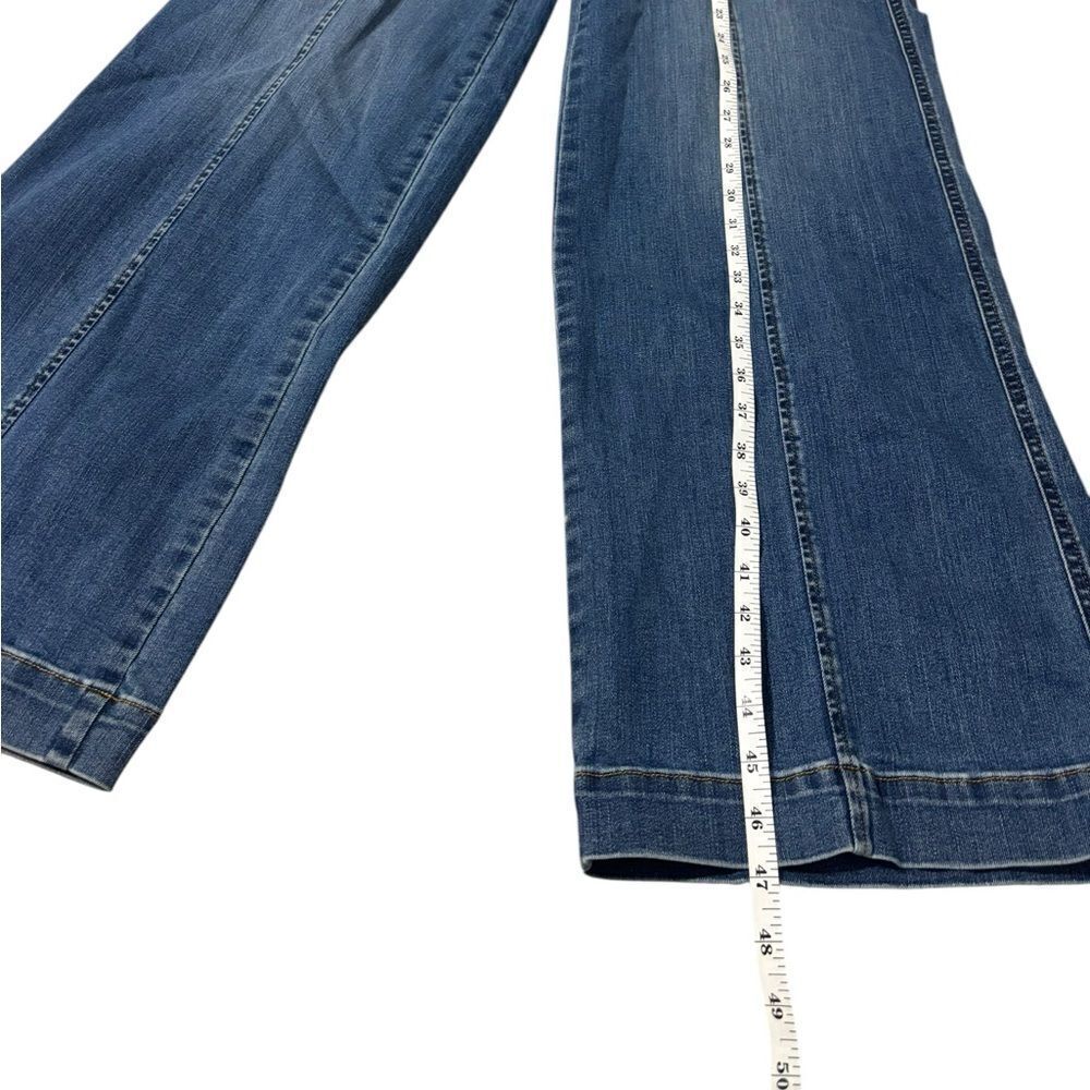 SPANX NWT Seamed Front Wide Leg Jeans Sz Medium - Picture 4 of 7
